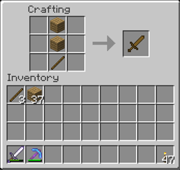 Minecraft Crafting